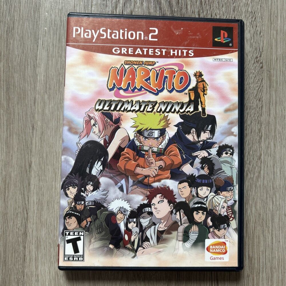 Naruto: Ultimate Ninja PlayStation 2 PS2 Game CIB Complete w/ Manual Tested